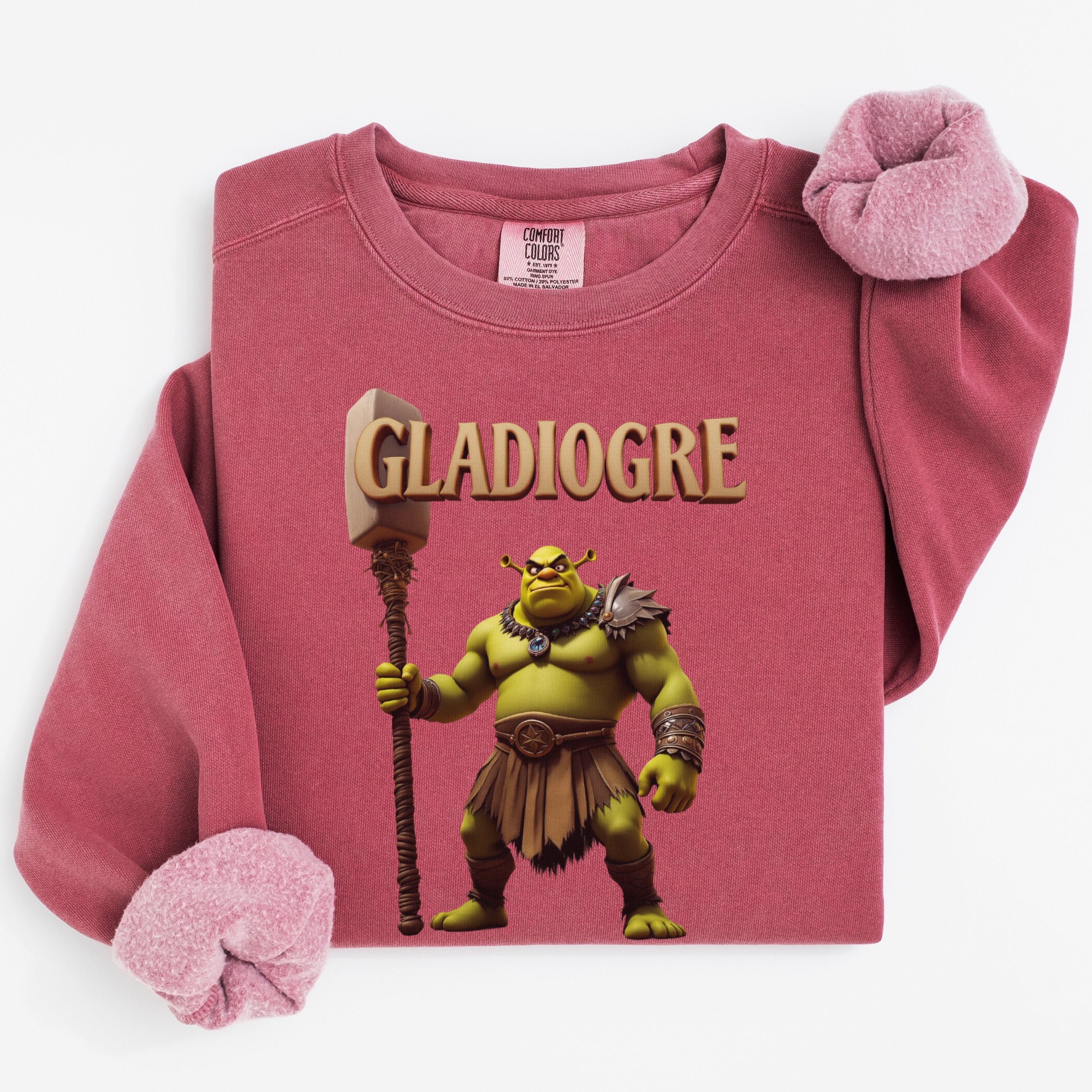 Gladiogre Character Print Long Sleeve Shirt product type