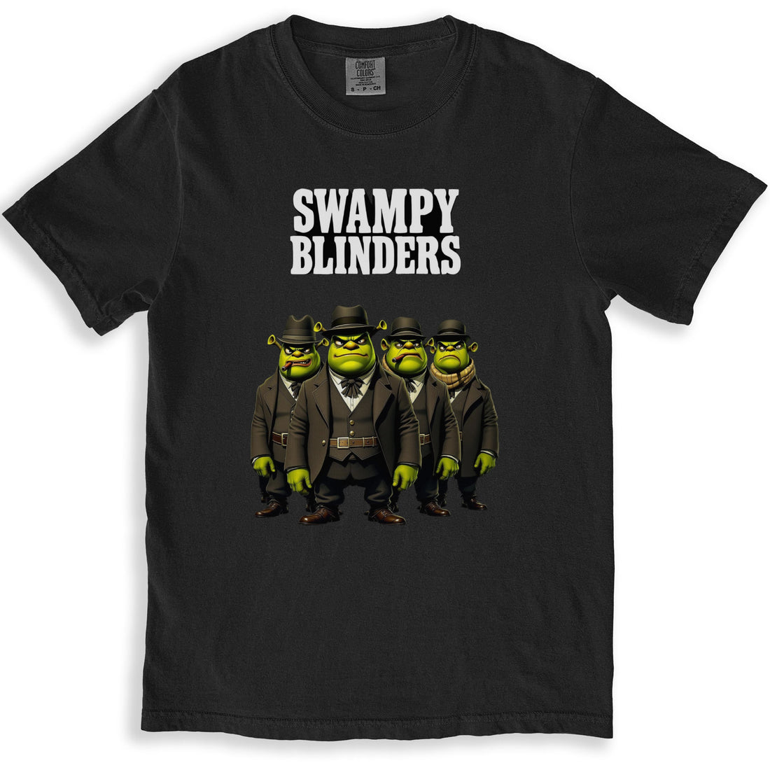 Swampy Blinders Graphic Short Sleeve T-shirt product type