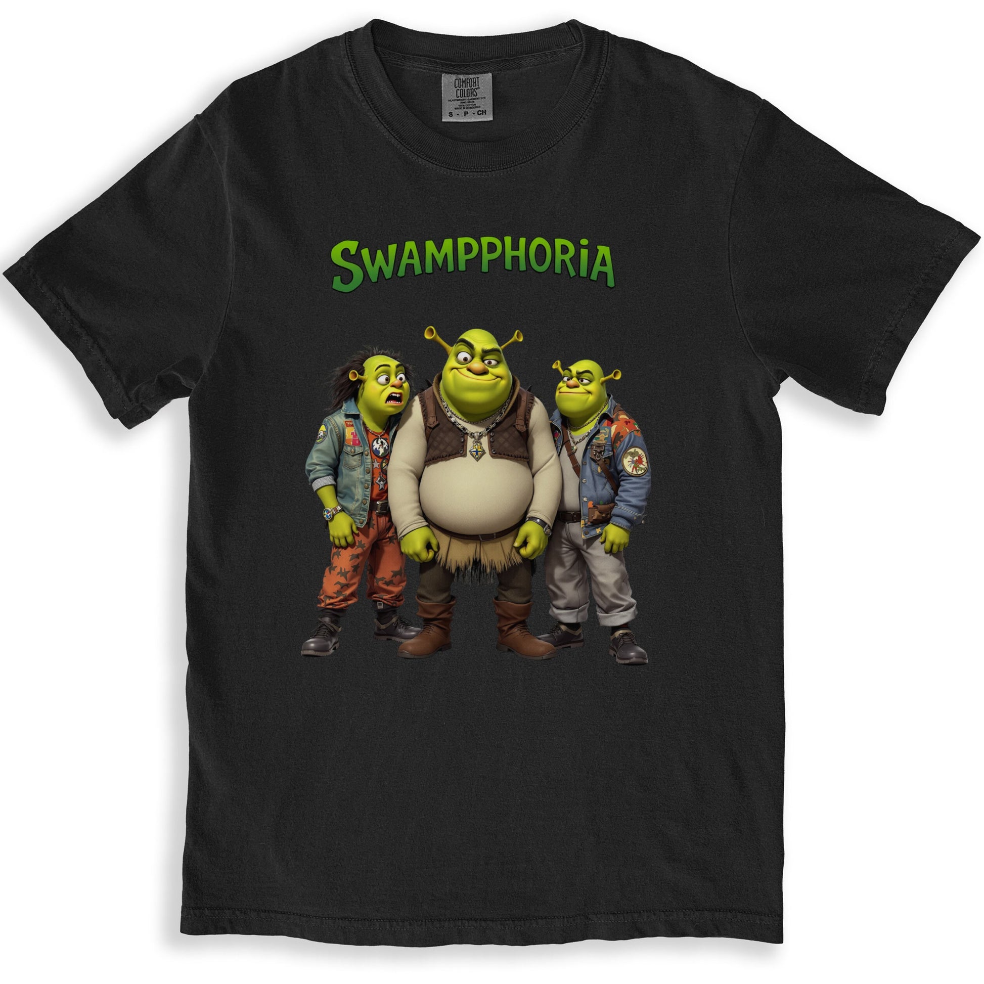 Swampphoria Shrek and Crew Graphic T-Shirt product