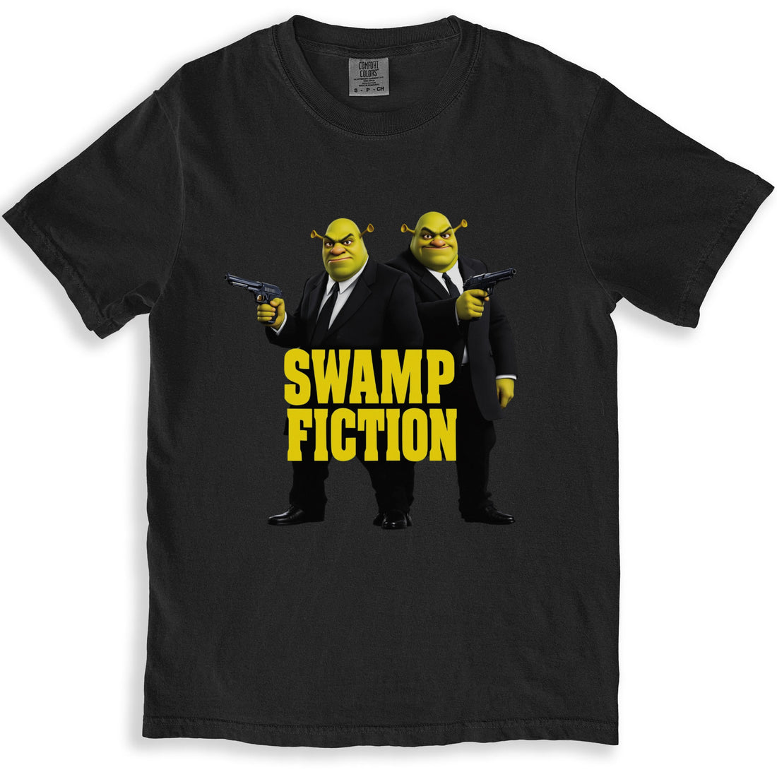 Swamp Fiction Graphic Printed T-Shirt apparel product