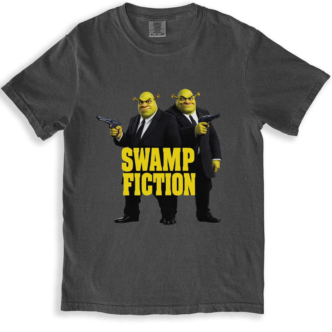 Swamp Fiction Graphic Printed T-Shirt apparel product