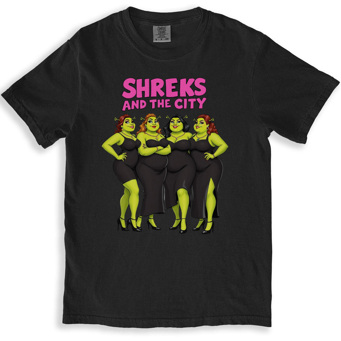 Shreks And The City Graphic Tee Shirt product type