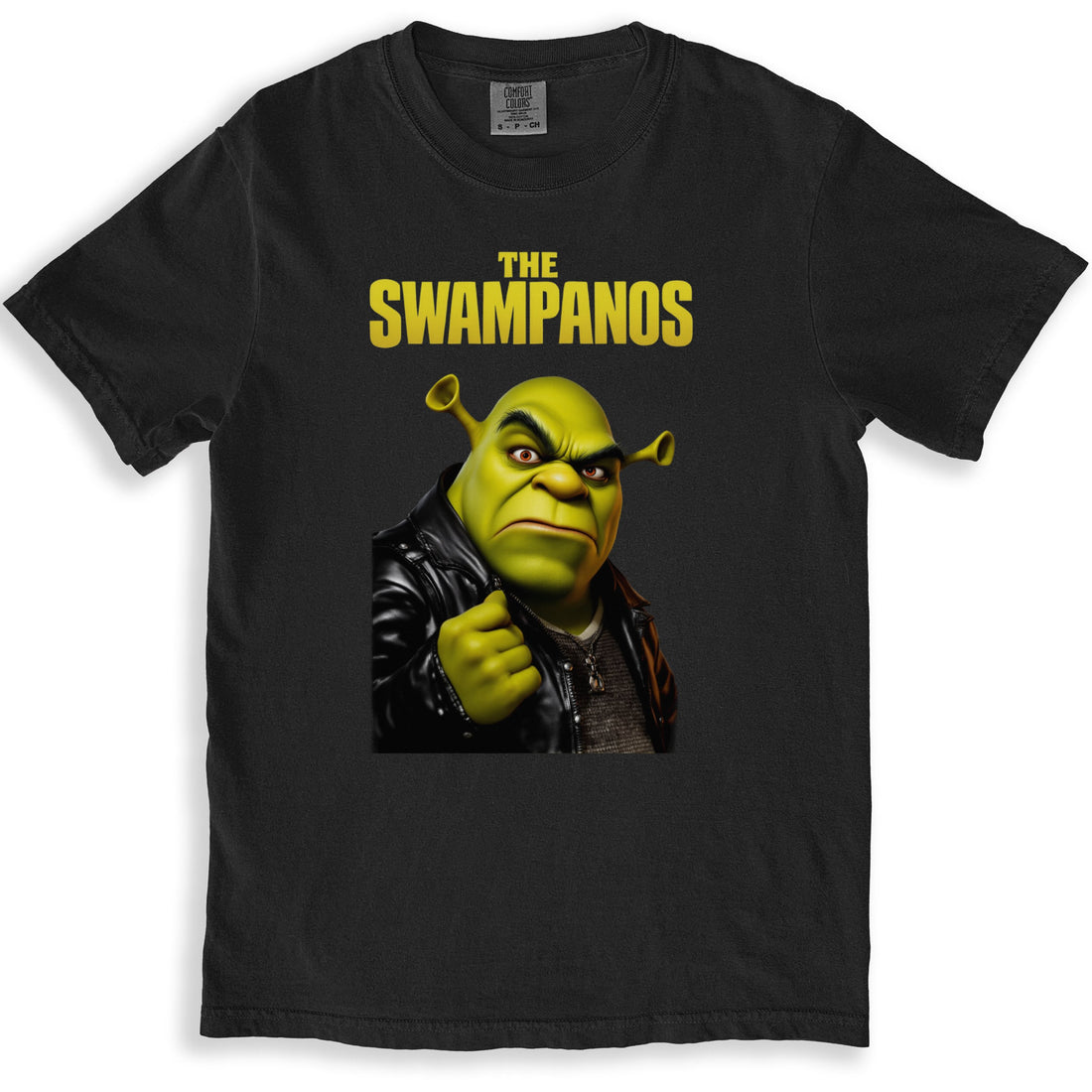The Swampanos Graphic Tee Shirt Fun Novelty Product
