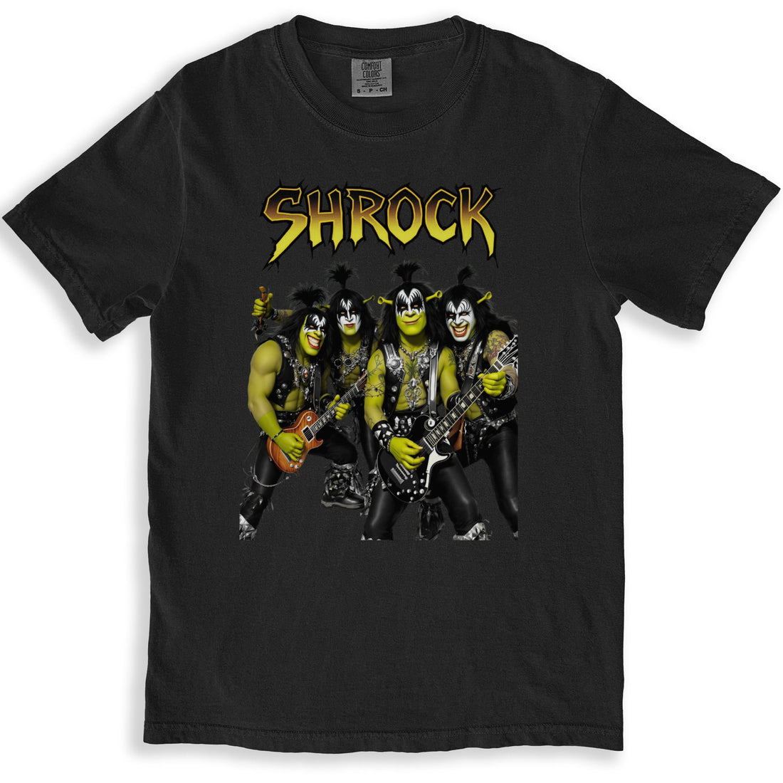 Shrock Illustrated Band Graphic Tee Shirt product