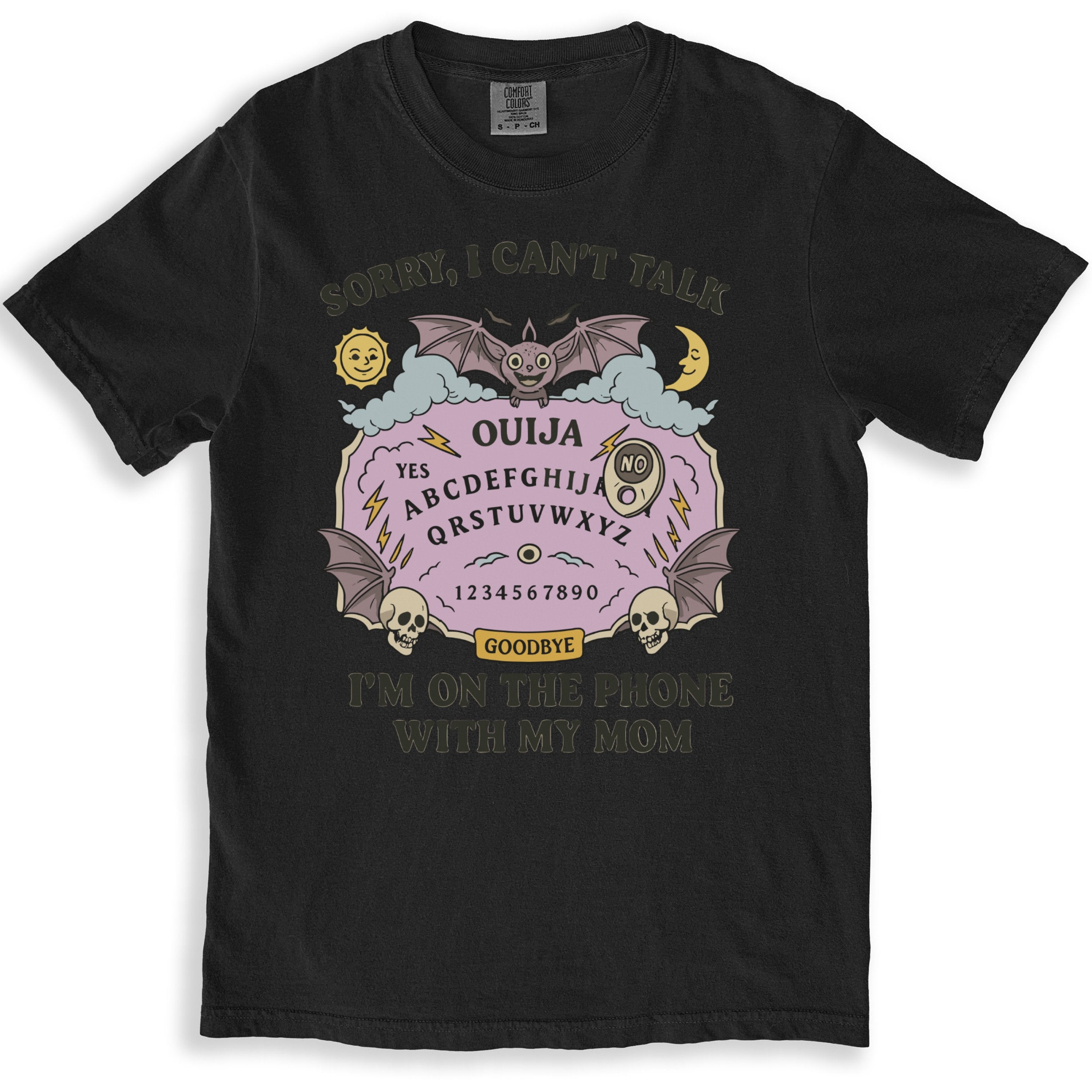 Sorry I Can't Talk Ouija Board with Bat product