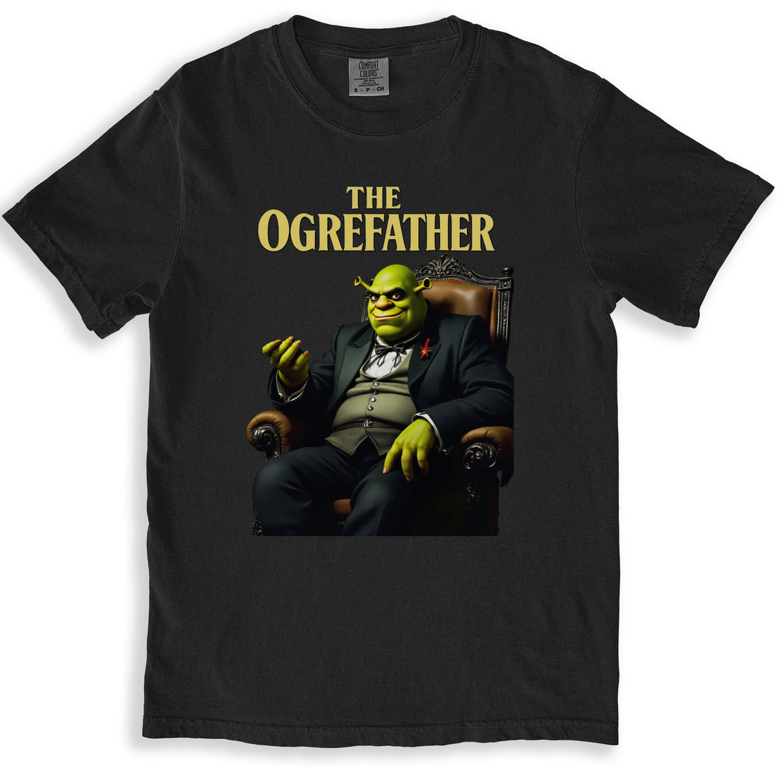 The Ogrefather Graphic Print Casual T-shirt product