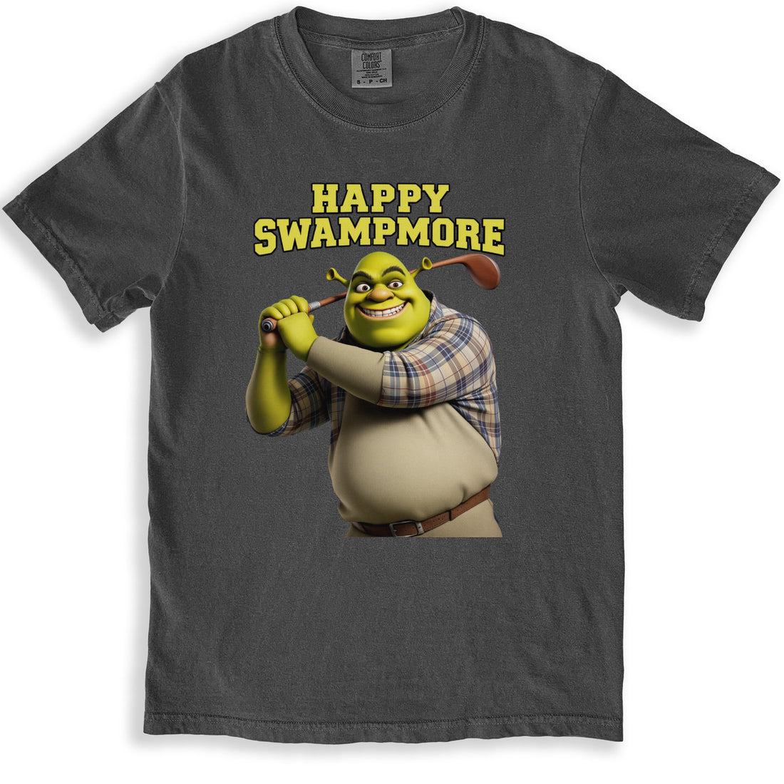 Happy Swampmore Graphic T-shirt Novelty Product