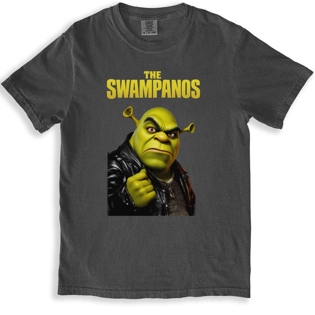 The Swampanos Graphic Tee Shirt Fun Novelty Product