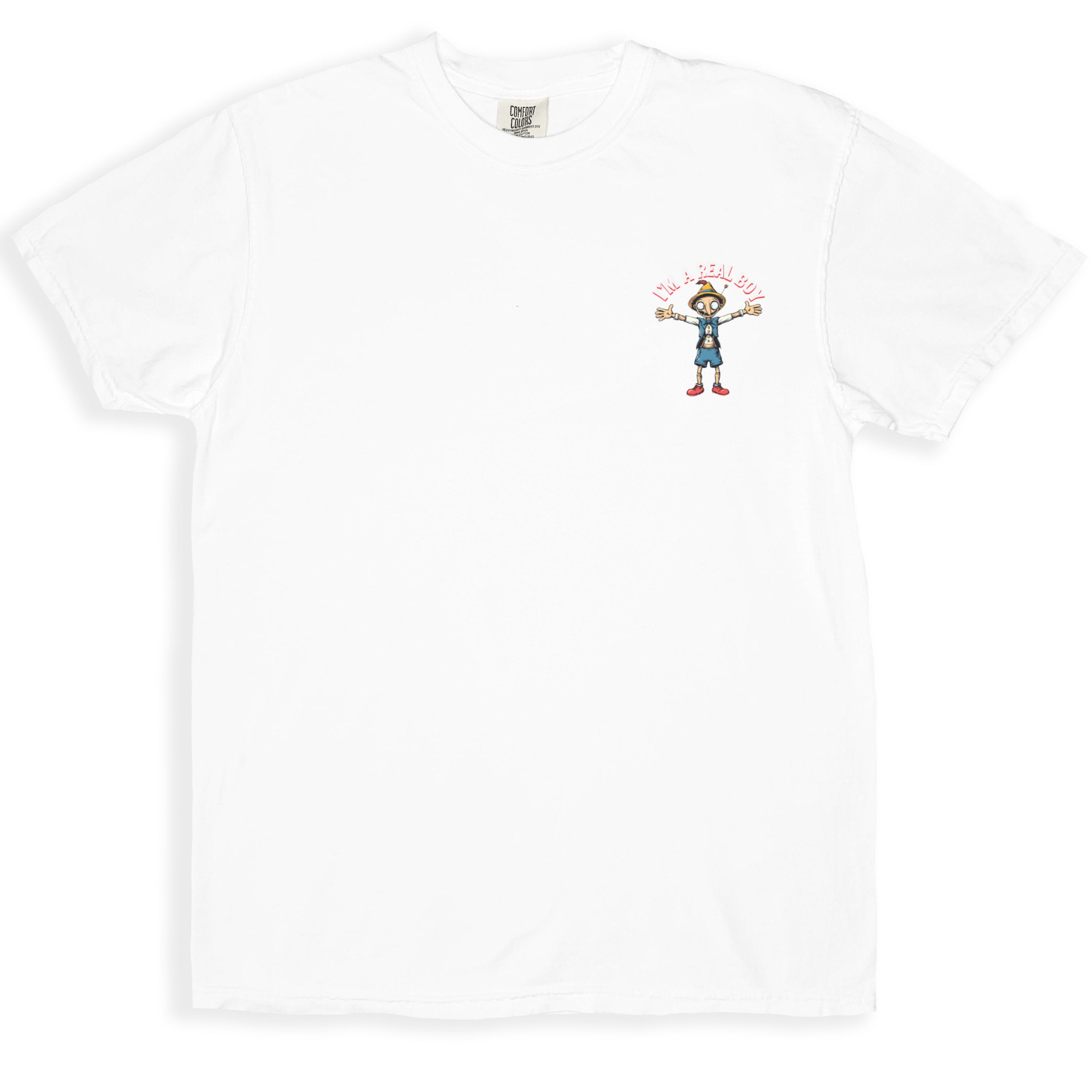 Classic Pinocchio Design White T-Shirt product type