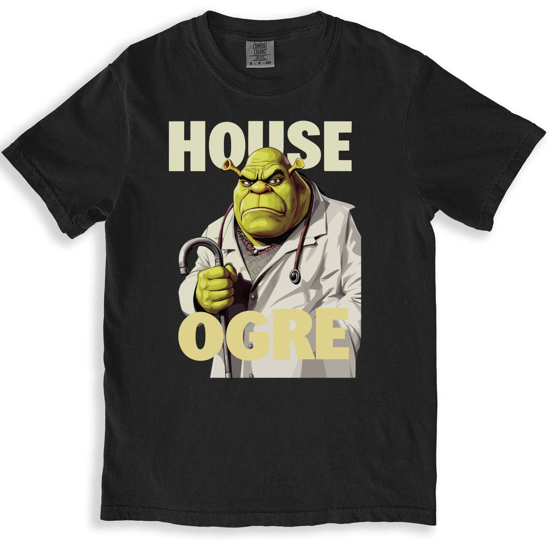 House Ogre Graphic T-Shirt Fun Novelty Shirt product