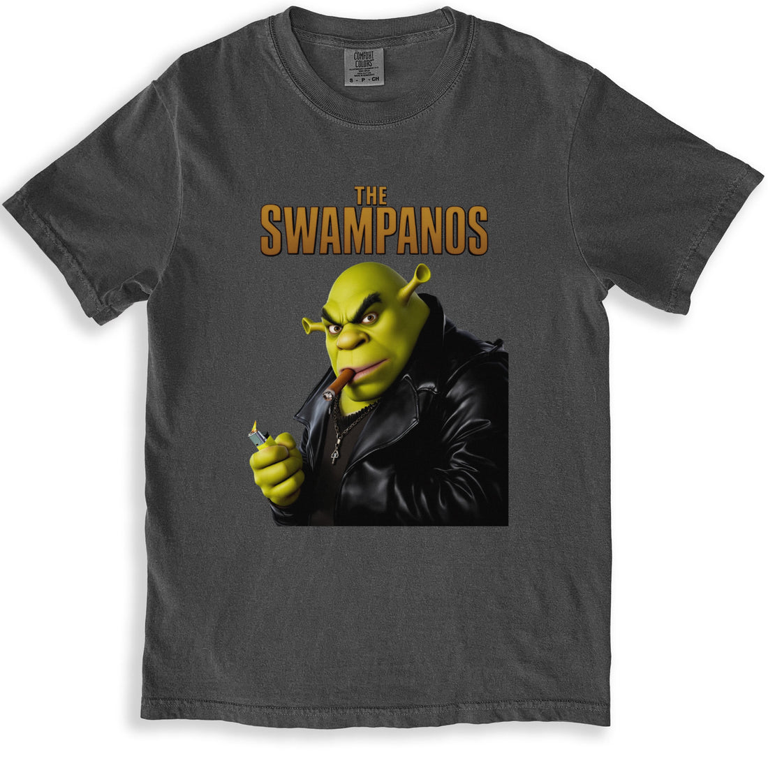 The Swampanos Shrek Parody Graphic T-Shirt product type